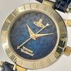 Б/у часы Vivienne Westwood темно-синие с золотом YA0007