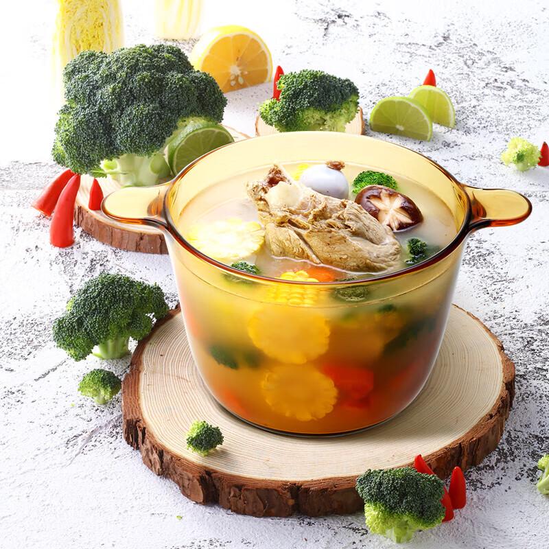 Corning Transparent Glass Cookware Set