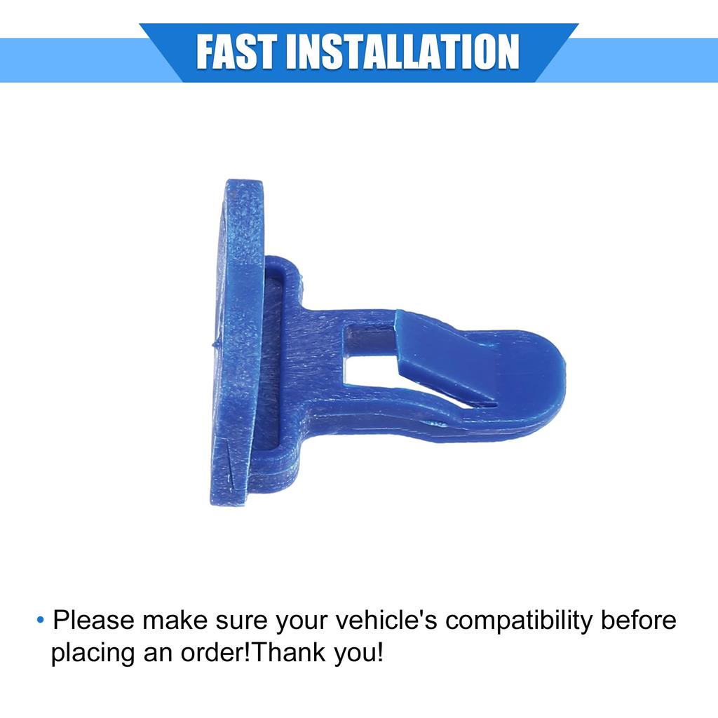 Зажим для бампера VekAuto Зажим для крепления крыла бампера Фиксатор заклепок Совместимо с Toyota Совместимо с Avalon Совместимо с 2013-2021 Нейлон Синий