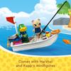 LEGO Animal Crossing Capun Island Boat Tour Buildable Video Game Toy for Kids Includes 2 Marshall and Capun Series Minifigures Animal Crossing Toys