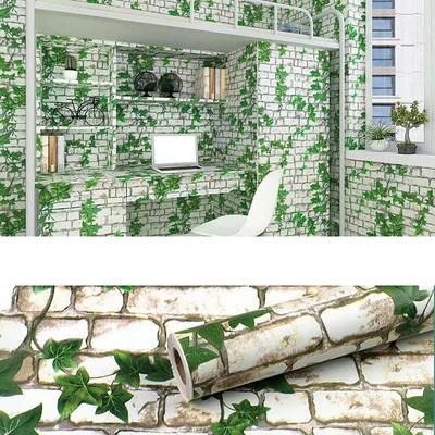 5 м/10 м самоклеящиеся нетканые обои цветочные обои 3D наклейки декор для дома и комнаты