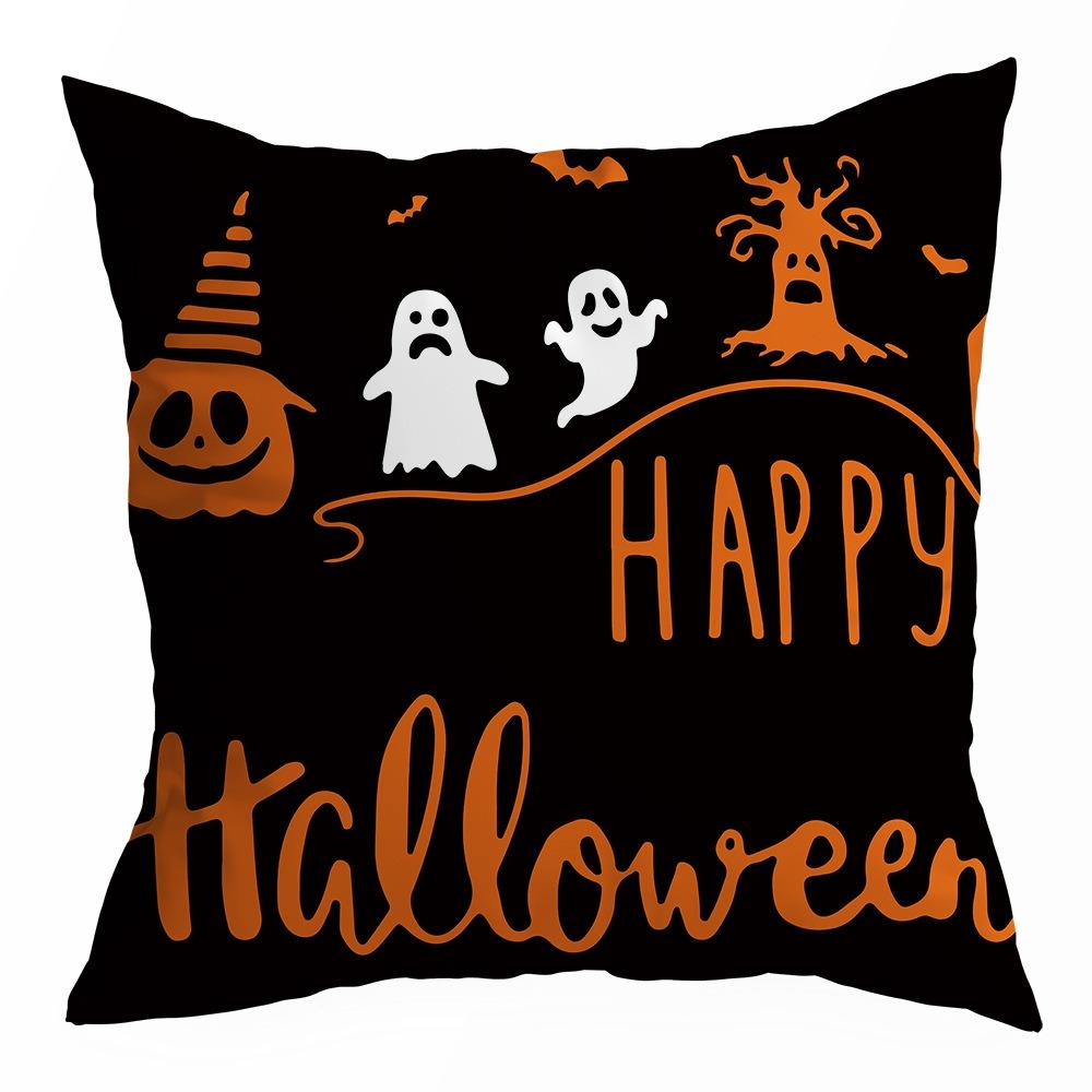 Halloween Holiday Party Decoration Pillow Cover Suitable for Home Living Room Sofa Room Decoration Friend Gift