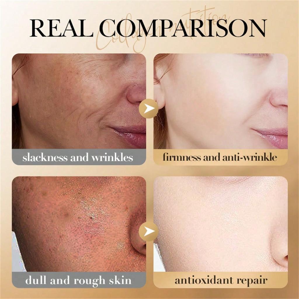 Ночная маска с коллагеном подтягивает лицо, улучшает дряблость кожи, уменьшает потерю коллагена, увлажняет