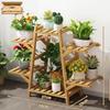 Solid Wood Multi-Tier A-Frame Plant Stand