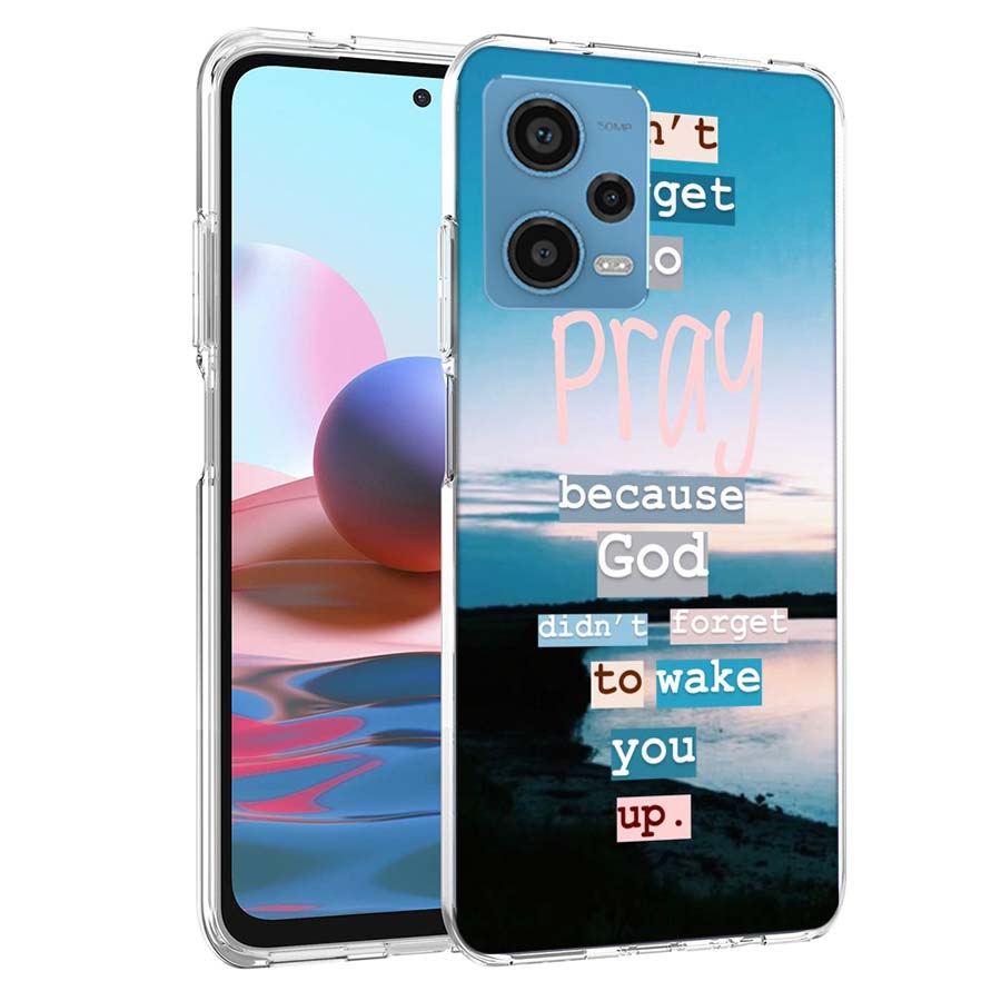 Чехол для телефона 'Бог Иисус Молись' для Xiaomi Poco X7 X5 X6 F6 Pro F7 Ultra M5S X3 M6 M5 X4 F4 GT Mi F5 F3 M3 Мягкий Чехол из ТПУ Capa Милый Фу