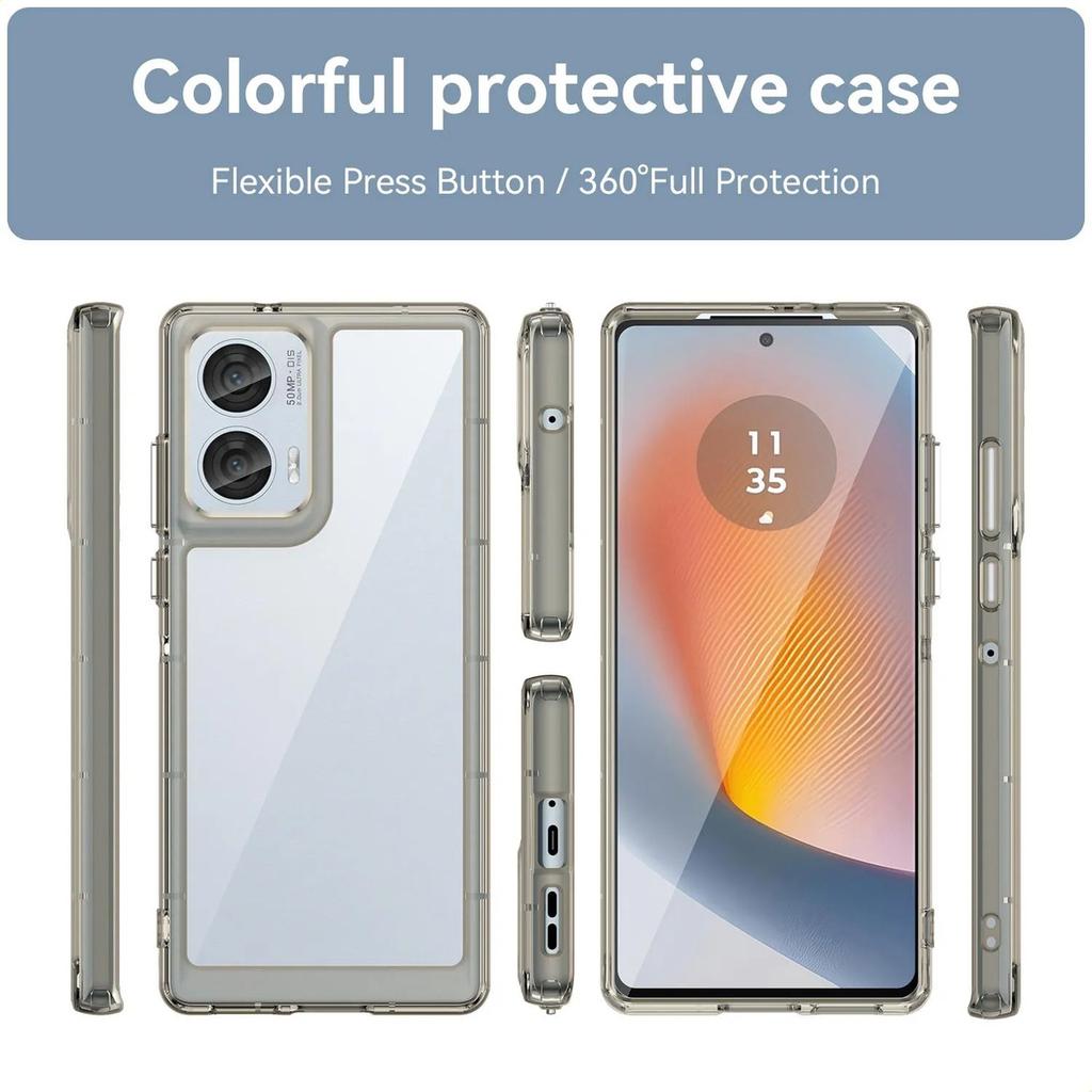 Phone Case For Motorola Moto Edge 50 Fusion , Clear Transparent Phone Case Cover For Motorola Moto Edge 50 Fusion