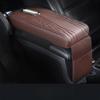 Car Console Cover Armrest Box Car Armrest Cushion with Tissue Box and Storage Bag Auto Arm Rest Booster Pad Auto Interior