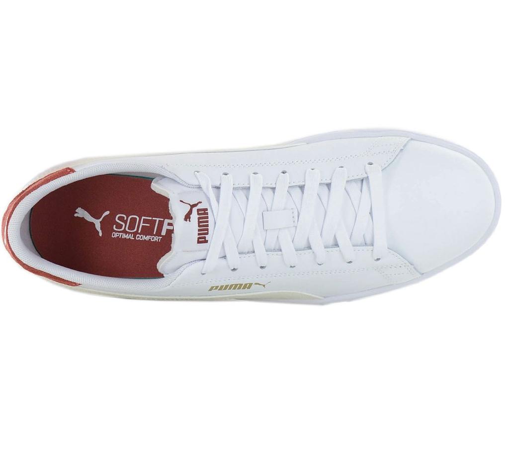 Puma Serve Pro Lite - Мужские кроссовки из кожи белого цвета 374902-16 ОРИГИНАЛ