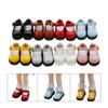 1Pair Round Toe 12 BJD Doll PU Shoes PU Leather OB11 Princess Shoes Ob11 Doll Sandals  1/12 BJD Doll