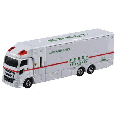 TAKARA TOMY Томика Длинный Тип Томика Нет. 144 Супер Машина скорой помощи Миниатюрная игрушка для детей от 3 лет