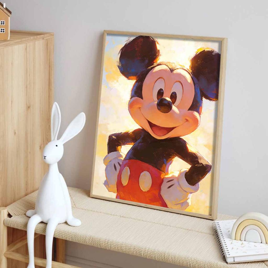 Disney Mickey Mouse Diamond Painting Art Kit Mosaic Handmade Diy Gift Home Decor
