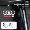 2 шт. Светодиодные для A1 A3 A4 A4L A5 A6 A7 A8 Q3 Q5 Q7 Q8 R8 E-tron TT Логотип Дверь Автомобиля Приветствие Подсветка Призрачная Тень