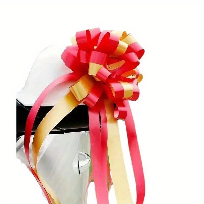 Flower Pulling Wedding Room Staircase Handrail Ball Flower Men's Team Decoration Wedding Decoration Ribbon Decoration, Flower Pulling