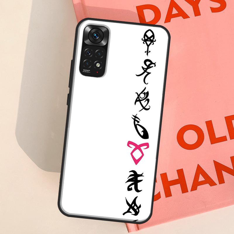 Shadowhunters TV Clary Fray Jace Case For Redmi Note 12 11 Pro Cover For Redmi Note 10 9 8 Pro 9S 10S 11S 12S 9C 10C 12C