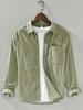 Autumn Corduroy Parent-Child Long-Sleeve Men's Casual Retro Shirt