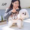 Adjustable Shoulder Bag for Pets Portable Pet Carrier Breathable Crossbody 2-in-1 Horizontal Carrier Oxford Fabric Travel Tote Leash Style