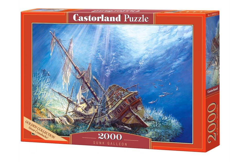 PUZZLE 2000 pieces C-200252 Sunk Galleon