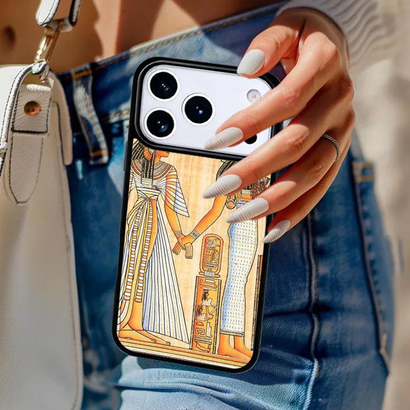Египетская клинопись Аккадский Чехол для телефона Для iPhone 17 Air 14 15 13 12 Max Чехол Для Apple 14 15 16 16e 11 Pro Max Plus