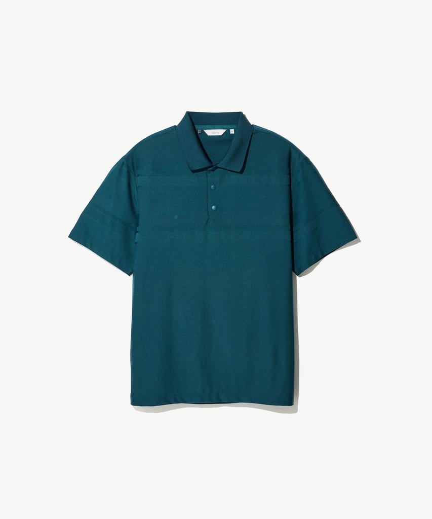 STCO Diems Coolite 100% Polyester Collared T-Shirt_Green (Classic Fit)_Dtsxb08Cse