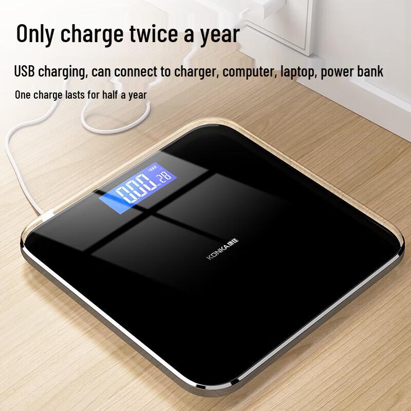 Konka Smart USB Rechargeable Digital Body Weight Scale