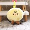 Cute Moon-shaped Plushies Small Pendant Stuffed Moon Keychain Kawaii Plushie Toy Doll Birthday Present Backpack Decoration