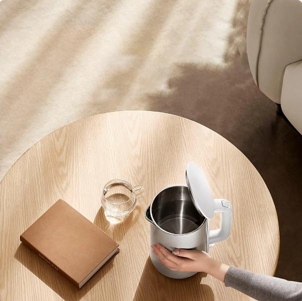 Новый электрический чайник Xiaomi Mijia S1 с быстрым кипячением, 220 В, 1800 Вт, емкость 1,7 л, защита от перегрева, чайник из нержавеющей стали 316 л