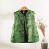 2025 ранняя весна жилет женский ранняя весна жилет ретро пряжка жилет высококлассный односторонний жаккардовый новый топ