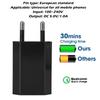 1/5 шт. Универсальное зарядное устройство EU Plug Travel Mini USB 5 В/1 А, адаптер питания для зарядки мобильных телефонов для iPhone, Samsung, Xiaomi