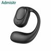 Admisitr Беспроводные наушники Bluetooth, Не вкладыши, Костная проводимость, Открытое ухо и Безболезненные при длительном ношении во время занятий спортом и бега. ОУС