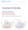 Kedeyou 5399 Компактный степлесс-степлер - Экономящий усилия инструмент для скрепления документов для студентов