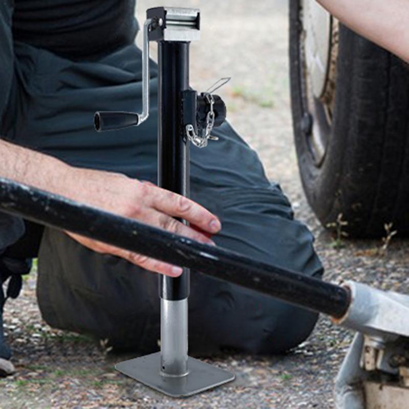Домкрат для прицепа с опорной площадкой, грузоподъемность 1763 фунта, стальные ножничные домкраты, стальные ножничные домкраты, прочный домкрат для прицепа, прочный дом на колесах