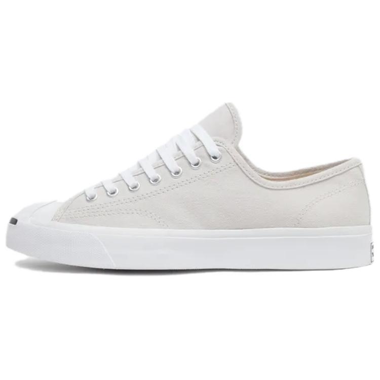 Converse Jack Purcell Anti-Slip Wear-Resistant Low-Top Skateboard Shoes Unisex Ecru