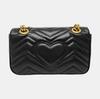 [Pre-Owned] Gucci GG Marmont Matelassé Mini Bag 'Black' - Very Good #2EO132
