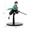 Anime Demon Slayer 12-20Cm Figure Nezuko Tanjirou Zenitsu Inosuke Kyoujurou Giyuu Kawaii Qposket Figural Pvc Model Toys Gift
