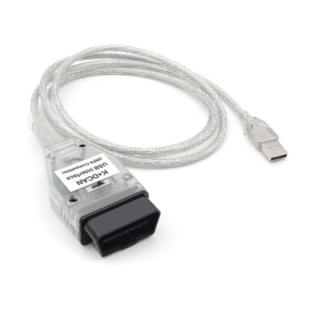 INPA Car Diagnostic Cable With Switch FTDI FT232RL Chip K+DCAN USB Interface OBD2 Auto Diagnostic Line