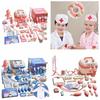 Pretent Play Toys Kid Stethoscope Doctor Set Simulation Dentist Box Nurse Tools Bag Toys  Kids Gift
