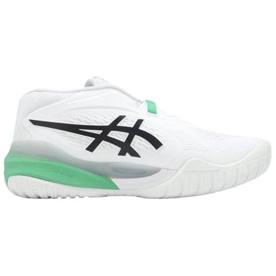 Asics Кроссовки мужские Asics Gel Resolution X 2E Wide White Aurora Green 1041A487-103