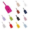 Colorful PU Luggage Tag Boarding Pass Information Card Portable Baggage Name Tags  Women