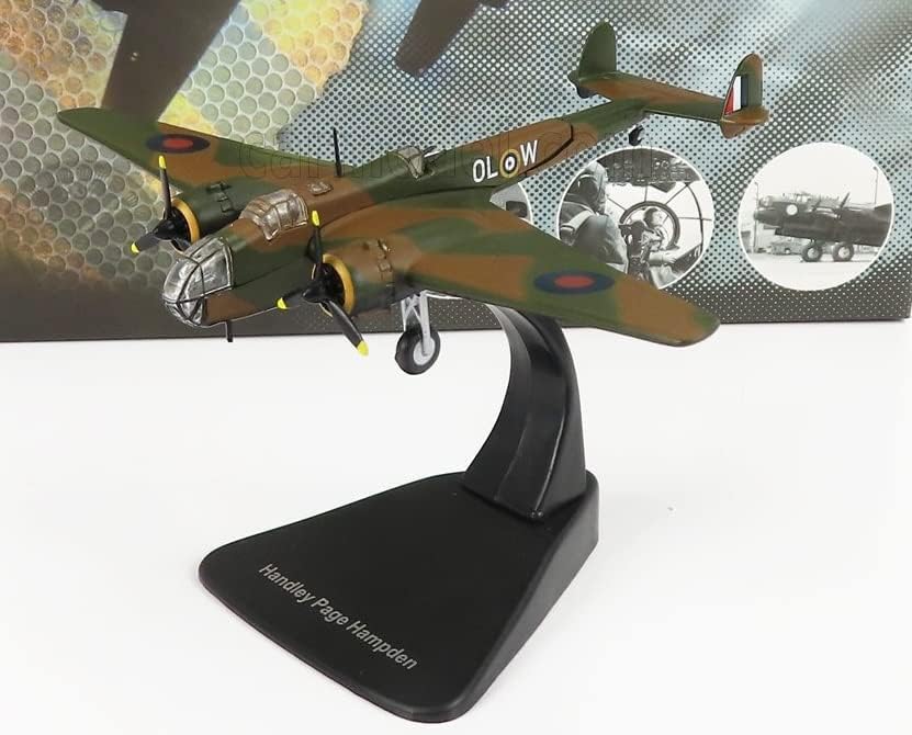 Масштабная модель бомбардировщика Handley Page Hampden MKI 83 Королевских ВВС в масштабе 1/144 (1940 год) - Полностью собранный [Импортный]