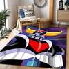 Нескользящие коврики в тематике робота Голдирак - Полиэстер для домашнего декора, подходят для спален, гостиных, прихожих, студий и в качестве украшений