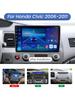 REAKOSOUND Автомобильный видеоплеер для Honda Civic 2006-2011 GPS-навигация Встроенный DSP CarPlay Автомагнитола Головное устройство Android