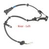 2 ABS Wheel Speed Sensor Wire Harness Rear L/R Fits Hyundai Accent Kia Rio 06-11