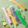 10/20/50 Pcs Disposable Ice Popsicle Bags – Food-Grade Freezer Bags for Liquids, Ice Lolly Mold, and DIY Homemade Popsicles
