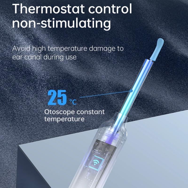 Визуальный очиститель ушей с камерой Отоскоп для удаления ушной серы USB-зарядка 8-мегапиксельный инструмент для эндоскопа Earpick Мини-камера Набор инструментов для ухода за здоровьем