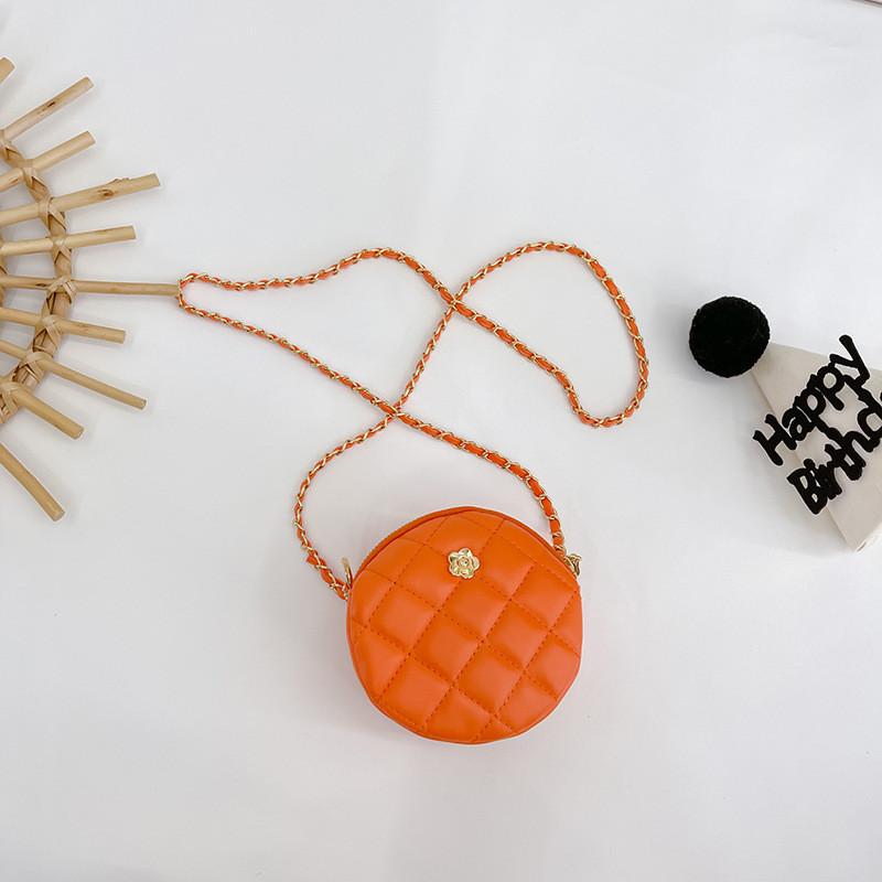 Узор Линг Сетка Мода Девочки Сумка Кроссбоди Стильная Цепочка Кошелек Сумка Круглая