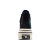 Converse Кроссовки унисекс Chuck 70 Hacked Heel High Tear Away — чёрно-синие, железно-серые A02407C