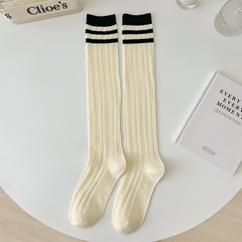 Plaid Girls Women Stockings Long Socks Autumn Winter Warm Thigh High Socks Japan Style Students Over Knee Socks Stocking Leg Sox