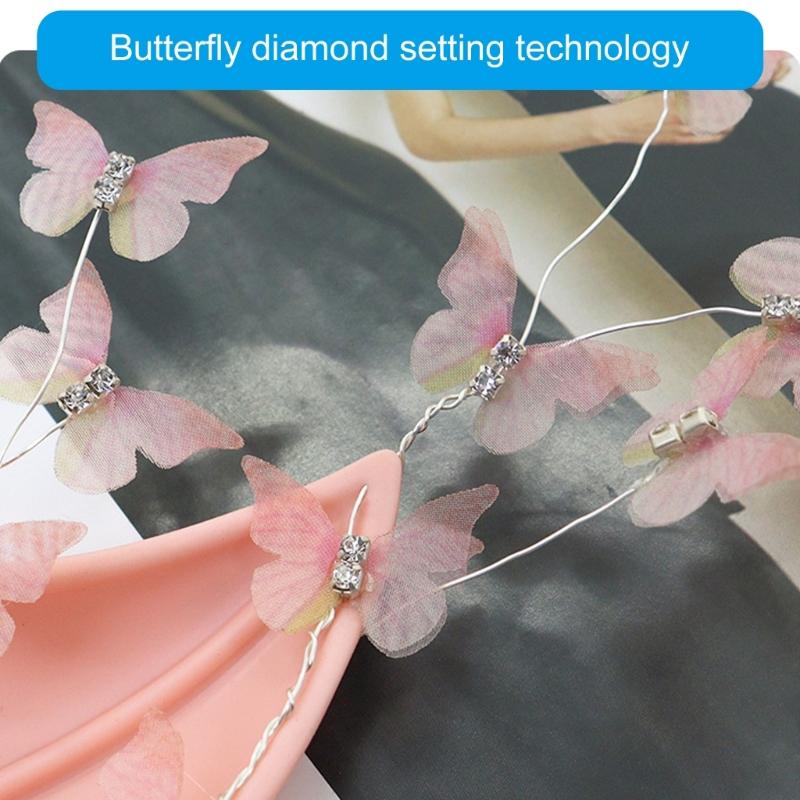 Эльфийские уши Уши фей Уши эльфов с бабочкой Инопланетные уши Заостренные уши для вечеринки Косплей Уши