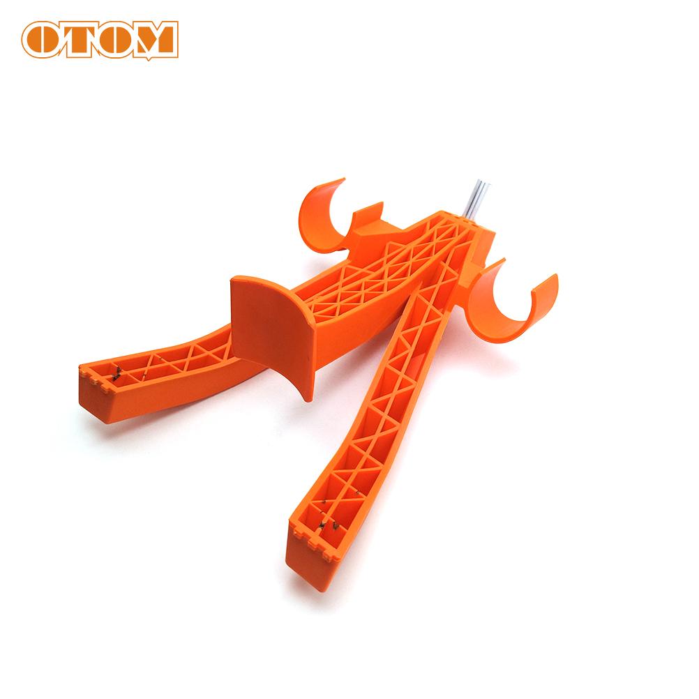 Motorcycle Fork Brace Side Stand Plug-in Front Support Triangle Bracket Tool Universal For KTM KEWS Motocoss Pit Bike Kickstand