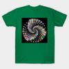 New Fashion Men T Shirt Limited Edition Exclusive Prismatic Floral Vortex Print Short Sleeve Tops Tees Casual